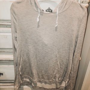 Light weight gray hoodie